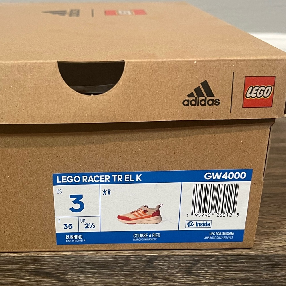 *NEW* Adidas x LEGO Racer TR EL K Unisex Kids Sneakers - Picture 10 of 10